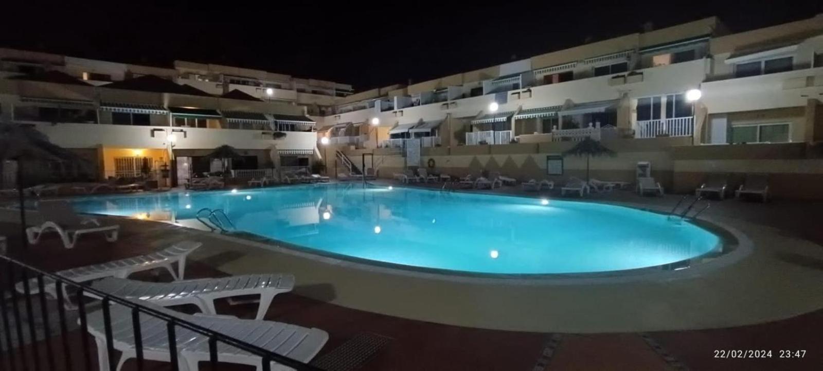 Super Y Amplio Apto Con Airco, Planta Baja En Mareverde Costa Adeje  Bagian luar foto